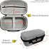 DUPULEE HY320 HY320 HY320 Projector Carrying Case and Lens Cap,Hard Travel Storage Bag Compatible with Magcubic