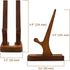 Rostmary Wooden Cell Phone Holder Tablet Stand for Desktop - Ideal for iPhone, iPad, Samsung, eReaders