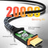 4K 10 5-Pack, 18Gbps 2.0 4K@60Hz, 2K@240Hz, HDCP2.2, 3D PS5/4/3, HDMI Cables FT High Speed HDMI Cord for Gaming, ARC