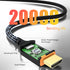 1 5-Pack, 18Gbps 2.0 4K@60Hz, 2K@144Hz, HDCP2.2, 3D PS5/4, Short HDMI Cable Foot, High Speed HDMI Cable Male to Male