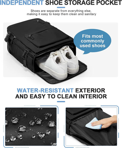 VGCUB Backpack 18x14x8 Inches Backpack Travel for Women Men for Spirit Airlines Personal Item Bag Laptop College