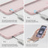 2 Pack 2-Color SURPHY Phone Lanyard for Cellphone Case, Phone Wrist Strap for Case, Cellphone Strap with Braided, Charm