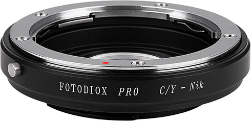 Fotodiox Lens Mount Adapter, Contax/Yashica SLR Lens to Nikon Nikkor F Mount