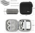 4.4"x4.4" Small Travel Carrying Storage Case, Charger Organizer, Pouch compatible with MacBook Power Adapter, Laptop