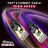 7 75 Cat7 RJ45 Cat Ethernet Cable ft - High-Speed Internet & Network LAN Patch Cables, Connectors - Perfect for Gaming