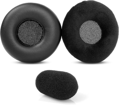 Earpads Ear Cushions Compatible with VXi BlueParrott B250-XTS 204123 B250-XT/Telex Airman750 760 Headset Replacement Ear Cup Parts