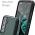 Crave Slim Guard Case for Galaxy S21 FE - Shockproof Case for Samsung Galaxy S21 FE 5G (6.4 inch), Forest Green