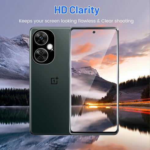 TQLGY OnePlus Nord N30 5G Screen Protector 3 Pack, Ultra HD Tempered Glass, 9H Hardness, Anti-Scratch, Easy Install.