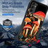 Galaxy A14 5G Case, Rugged Dual Layer Hybrid Shockproof Hard PC + Soft Silicone Protective Case, Mushrooms Forest