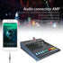 4.9/1.5M 3.5mm TRS to Dual 6.35mm Mono Y-Cable Splitter Cord for iPhone, Laptop, Home Stereo Systems
