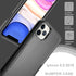 Compatible for Apple iPhone 12 Pro Max Cases - Heavy Duty Shockproof Protective Cover in Black & Black