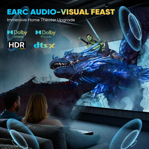Yuaice 10K 8K 2.1 16FT 48Gbps (1.5FT-25FT) 4K@120Hz, 8K@60Hz, 2.2/2. Long HDMI Cable - Ultra HD Cable High-Speed Lead