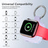 Portable Travel Charger for Apple Watch Series 8, Wireless iWatch Charger 1200mAh Power Bank with Charging Cable