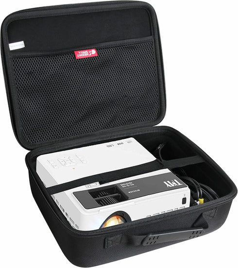 Hermitshell Hard Travel Case for TMY Mini Projector Upgraded 9500 Lumens Bluetooth Projector (Includes Case and Tripod)
