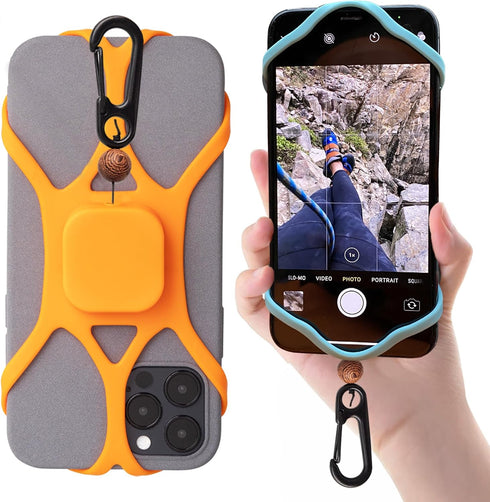 Pulpo Leash Safety Phone Leash, Anti-Drop Smartphone Harness, Anti-Theft Cell Phone Tether with Retractable Fiber Cord