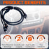 Elite Audio Premium Series 6ft. 2-Channel RCA Cable – Double Shielded, Oxygen Free Copper for Amplifiers & Speakers