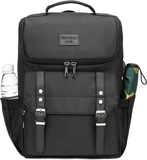 YALUNDISI Backpack Backpack Backpack 15.6 Inch Vintage Travel Laptop with usb Charging Port for Women & Men College
