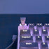 TRENDY WHIMSY Custom Mechanical Keyboard Keycaps Toilet Design , PBT Dye-Sub, Cherry MX Compatible, Unique Limited