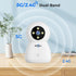 Hiseeu 2.4G/5G 5MP 360, 2 2PCS Indoor Security Camera, Baby Monitor Pet Camera for Home Security, PTZ Auto Tracking