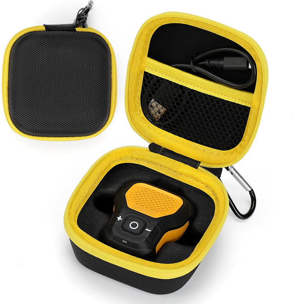 Storage Hard Case Compatible with DeWALT Bluetooth Speaker, Magnetic Clip-On Wireless Portable Mini Speaker Holder Bag