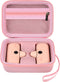 Carrying Case for 2PCS iWALK Portable Charger Power Bank, Pink Bag for Small Charging Battery Packs