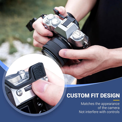 X-T50 Thumb Up Grip for Fujifilm X-T50 Camera, Aluminum Alloy Metal with Hot Shoe Cover Protector