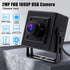 SVPRO 1080P 180 USB PC Webcam Wide Angle Fisheye Degree, High Resolution Industrial USB Camera for HD Security