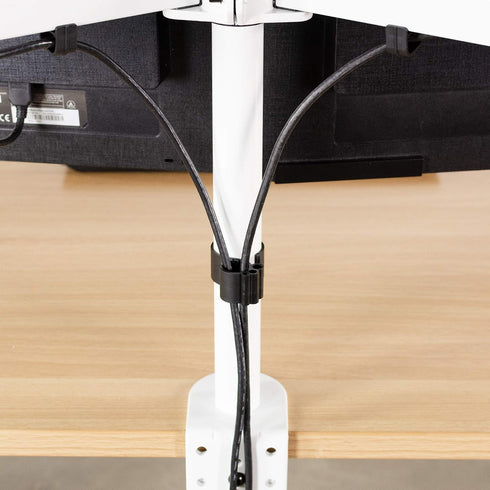 VIVO 1 4 Set PT-SD-WC05C Cable Management Clips for Desk Monitor Stands, Computer Office Workstation Cord Organization