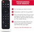 RCA 3-Device Universal Rechargeable Streaming Remote Control for TV, Audio, Soundbar, Streaming Devices, Ultra-Slim