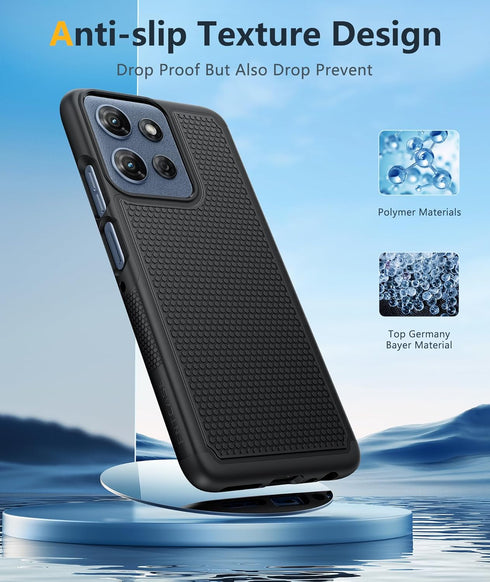 FNTCASE G-2026/2025 2026/Moto 2025 for Moto Phone Case: Moto G Play G Power Case with Screen Protector Dual Layer