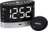 JENSEN JCR-255 .6-Watt AM/FM Dual-Alarm Digital Clock Radio with Under-Pillow Vibrator, Black