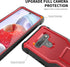 DUOPAL Case for LG Stylo 6 & LG K71, Military Grade Protection Shockproof with Tempered Glass Protector & Kickstand