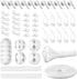 Cord Management Organizer Kit, 2 Cable Sleeves with 41 Self Adhesive Clips, 10pcs and 100 Fastening Cable Ties