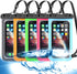 5 Pack Universal Waterproof Phone Pouch, Large Dry Bag Waterproof Case for Apple iPhone 16, 15, 14, 13, 12, 11