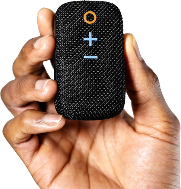 MEE audio goSPKR Small Wearable Clip-on Bluetooth Speaker with IPX5 Water Resistance, Built-in Speakerphone