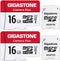 Gigastone 16GB Memory Card Pack of 2, Camera Plus Series, Speed Up to 85MB/s, Ideal for Full HD Video