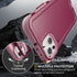 Follaroma 15 15, 6.1", for iPhone Case, Compatible with MagSafe, Heavy Duty Shockproof Protective Phone Case, Anti-Drop