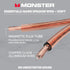Monster Essentials High Performance Speaker Wire, 16 Gauge Copper Clad Aluminum (CCA), 100 FT Spool