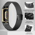 surundo Compatible with Fitbit Charge 6/Charge 5 Bands, Metal Mesh Milanese Loop Adjustable Strap for Fitness Trackers