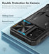 FNTCASE Samsung Galaxy A14-5G Case (Black) - Protective Shockproof Rugged Military Grade Drop Protection with Kickstand