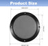 SynHHergyx 2 6.5 Inch Pcs Metal Mesh Speaker Grill Covers Speaker Grill ABS Plastic Frame Subwoofer Protective Case