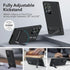 ESR Galaxy S23 Ultra Case - Slim, Military-Grade Protection, 3 Stand Modes, Boost Kickstand, Black Cover.