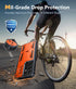 FNTCASE Samsung Galaxy S21-Ultra Case, Military Grade Rugged Cell Phone Cover with Kickstand, Shockproof TPU