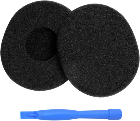 Ear Pads Replacement for Logitech H800 Headphone by MMOBIEL, Sponge Ear Pad Cushions, Earpads Replacement, Black