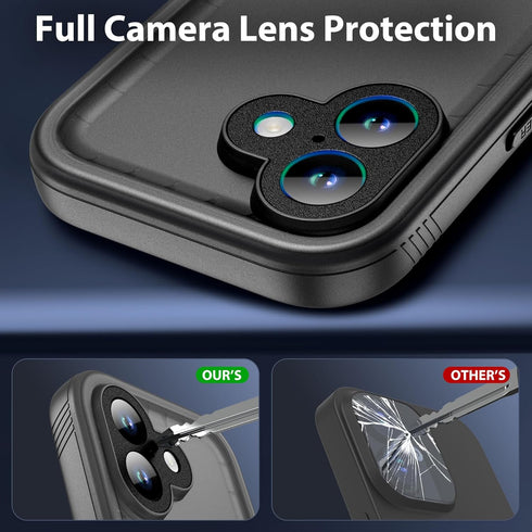 SPORTLINK 17 360 17 6.3 inch for iPhone Waterproof Phone Case - Built in Screen Protector/Shockproof/Military Rugged