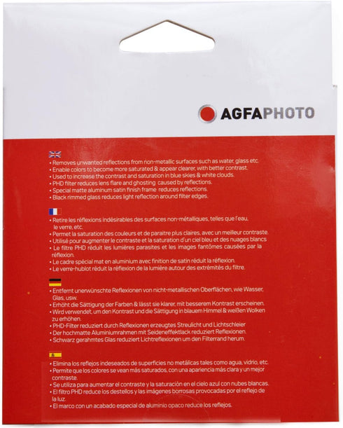 AGFA 72mm Circular Polarizing (CPL) Filter Multi-Coated