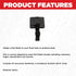 Scotty #268 Float Tube Fish Finder and Transducer Mount in Black