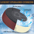 SOULWIT Cooling Gel Earpads Replacement for Jabra Evolve 75, Stereo Wireless Bluetooth Headset, Burgundy
