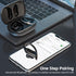 IPX7 TRAUSI Bluetooth Headphones, True Wireless Earbuds with Water Resistant, Noise Cancelling Mic, Type-C Fast