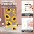 Cute Phone Stand for Desk, Clear Yellow Sunflower Adjustable Holder for All Phones, Tablets, iPhone, Switch, iPad